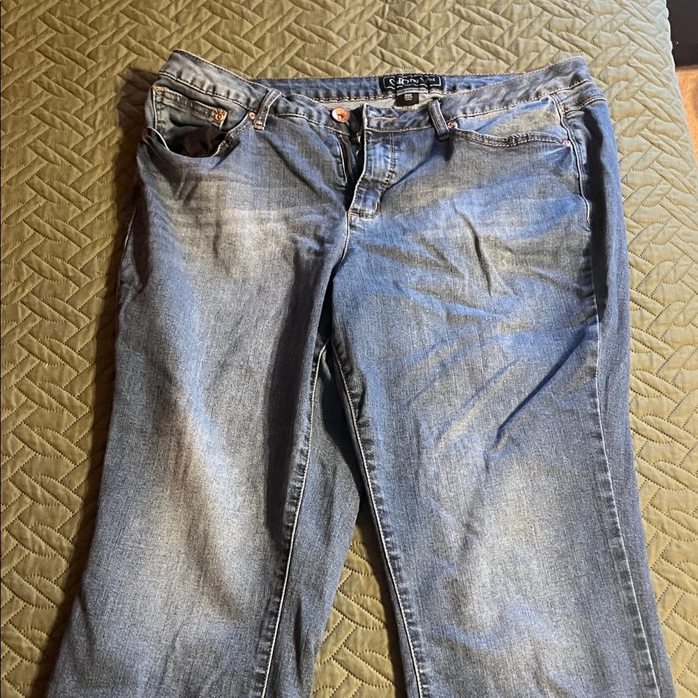 Cato Light Blue Straight Leg Women's Jeans